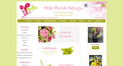 Desktop Screenshot of hoboflorist.co.uk